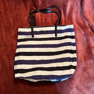 Kate Spade striped tote